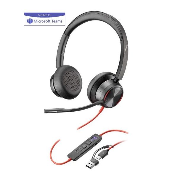 Casque HP Poly Blackwire 8225 Stereo